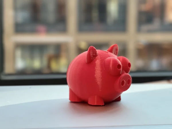 Sparschweinchen aus dem 3D-Drucker